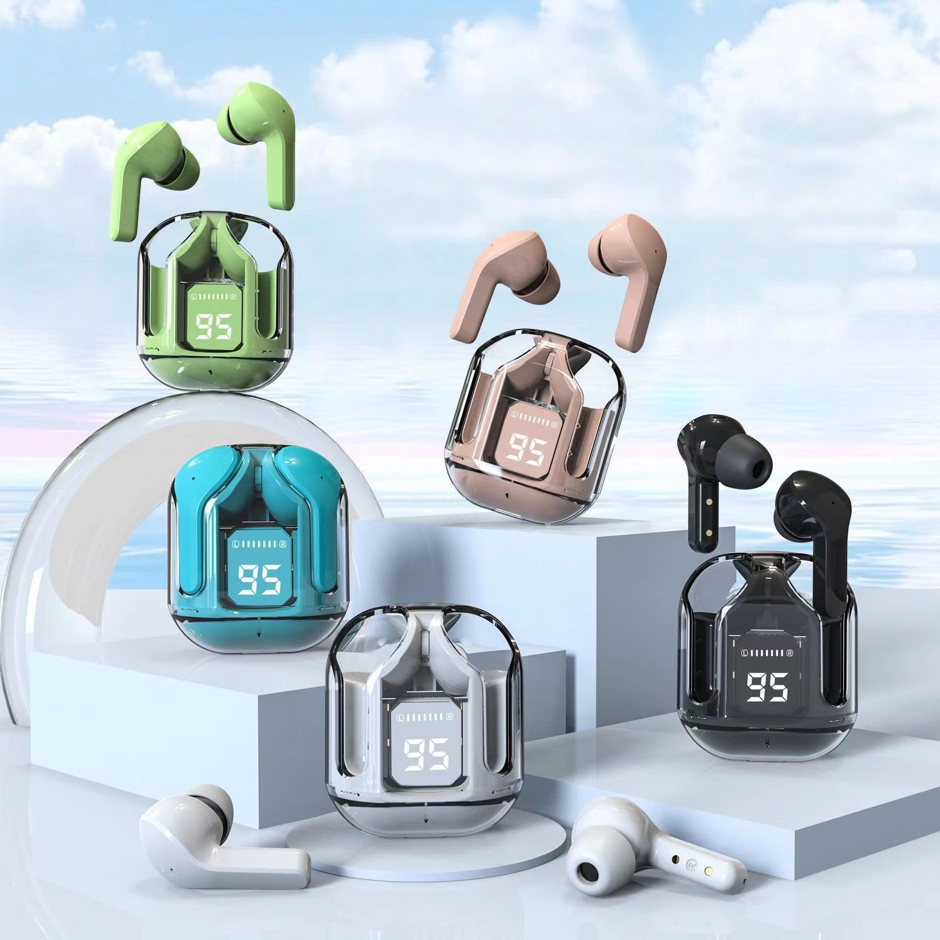 1688_image_share_e8c78d3173302f17eca4f661c6f3e9c3 Transparent wireless Bluetooth earpod - Image 1