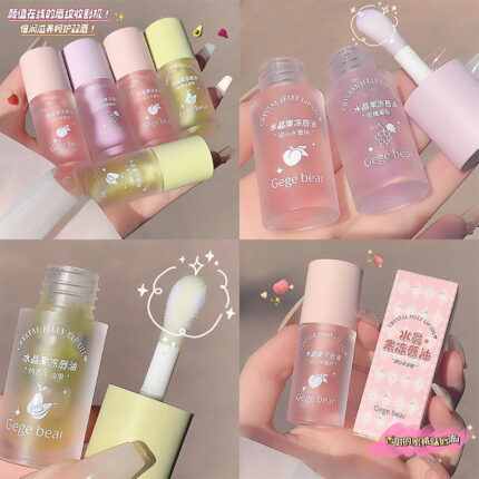 Crystal jelly lip oil